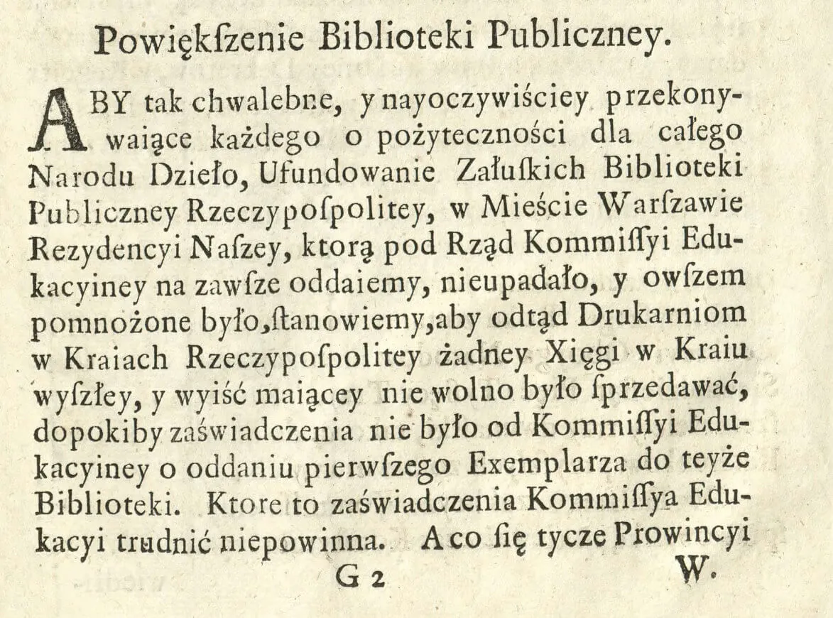 Fragment konstytucji sejmowej