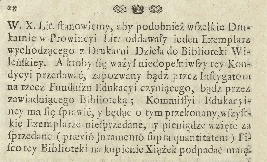 Drugi fragment konstytucji sejmowej